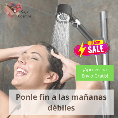 CABEZAL DE DUCHA ALTA PRESION 4 EN 1