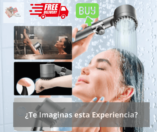 CABEZAL DE DUCHA  ALTA PRESION 4 EN 1